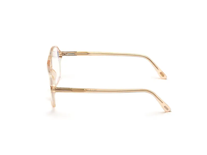 TOM FORD Uomo FT5737-B 45 Montature da vista Acetato Marrone Squadrata Normale miniatura 2