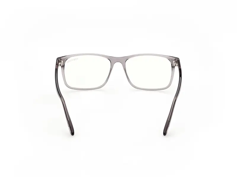 TOM FORD Uomo FT5752-B 20 Montature da vista Acetato Grigio Squadrata Normale miniatura 3