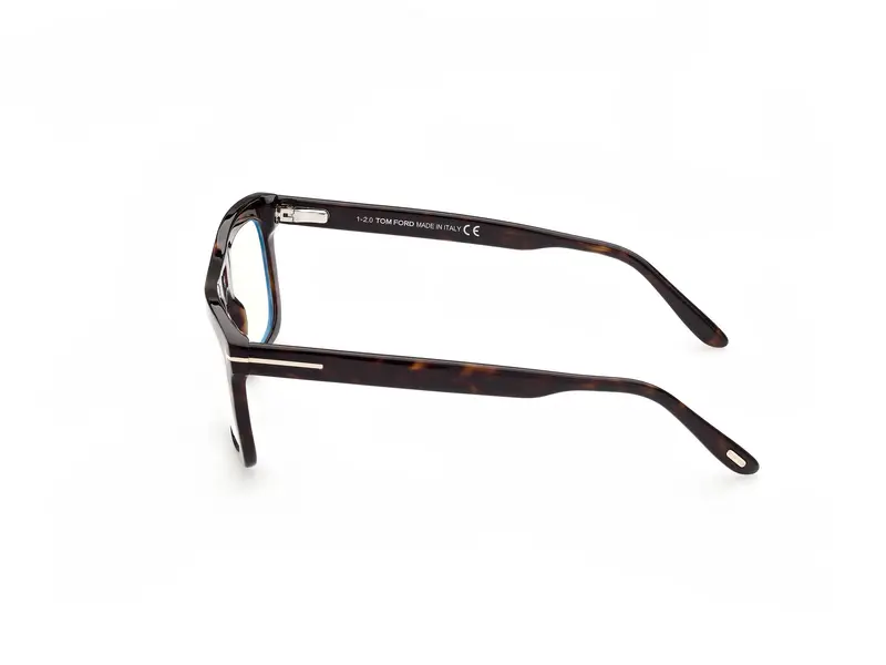 TOM FORD Uomo FT5757-B 52 Montature da vista Acetato Havana Squadrata Normale miniatura 2