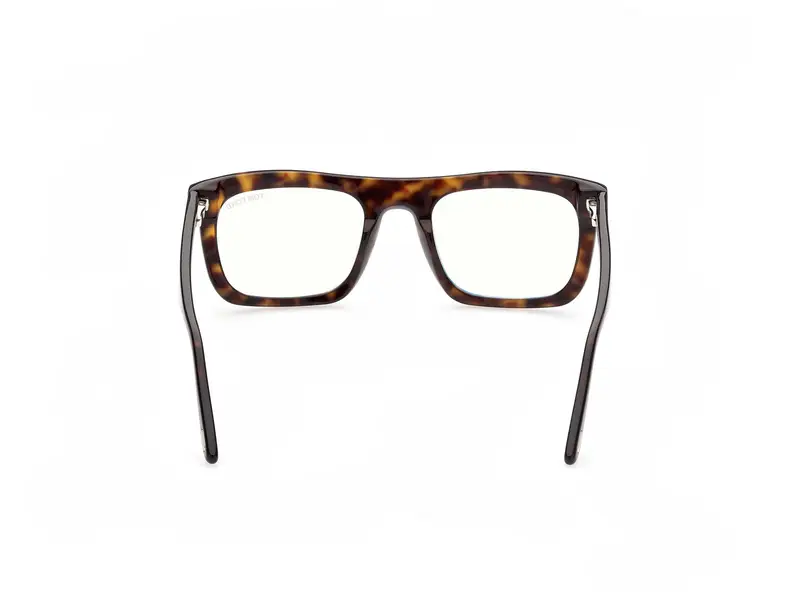 TOM FORD Uomo FT5757-B 52 Montature da vista Acetato Havana Squadrata Normale miniatura 3