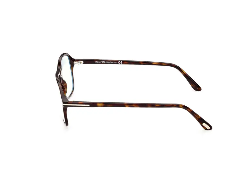 TOM FORD Uomo FT5806-B 52 Montature da vista Acetato Havana Squadrata Normale miniatura 2