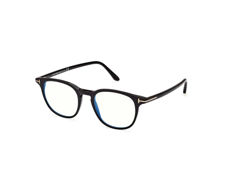 TOM FORD Uomo FT5832-B 1 Montature da vista Acetato Nero  Rotonda Normale