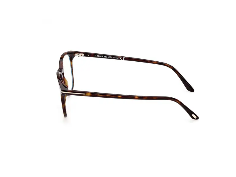 TOM FORD Uomo FT5832-B 52 Montature da vista Acetato Havana Rotonda Normale miniatura 2