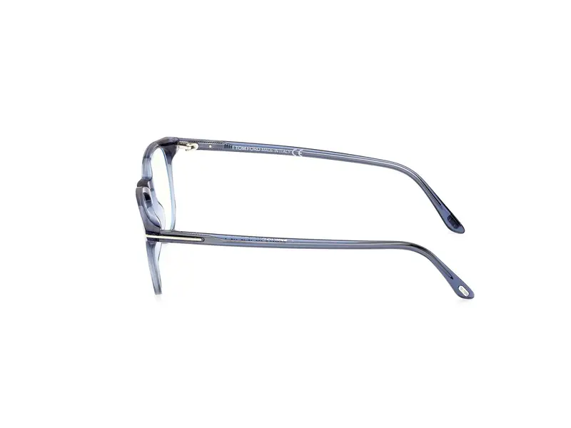 TOM FORD Uomo FT5832-B 90 Montature da vista Acetato Blu Rotonda Normale miniatura 2
