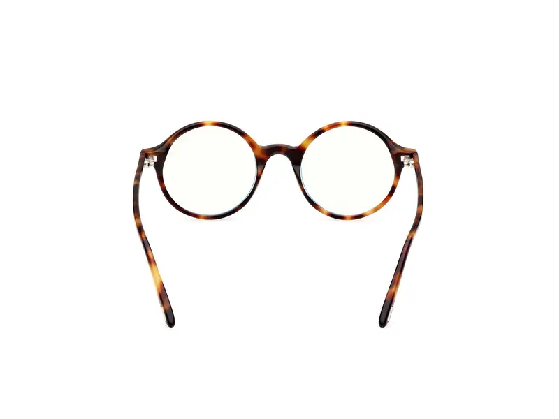 TOM FORD Uomo FT5834-B 53 Montature da vista Acetato Havana Rotonda Normale miniatura 3