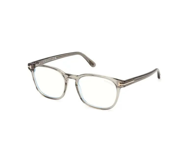 Uomo FT5868-B 051 Montature da vista Acetato Grigio Squadrata Normale