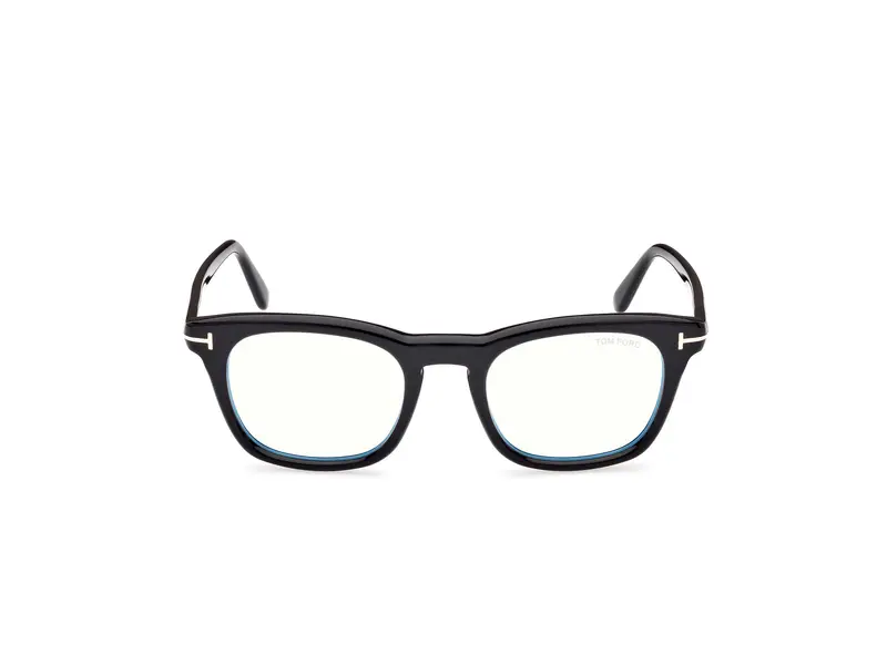 TOM FORD Uomo FT5870-B 1 Montature da vista Acetato Nero Squadrata Normale miniatura 2