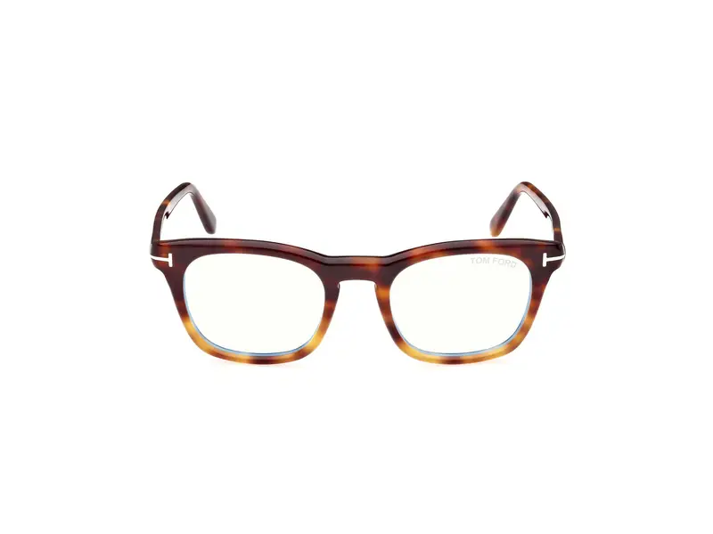 TOM FORD Uomo FT5870-B 56 Montature da vista Acetato Havana Squadrata Normale miniatura 2