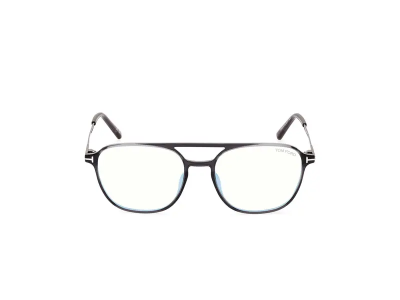 TOM FORD Uomo FT5874-B 20 Montature da vista Iniettato Grigio Pilot Normale miniatura 2