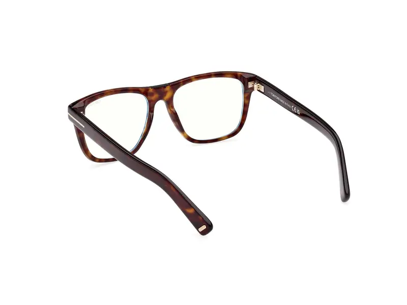 TOM FORD Uomo FT5902-B 52 Montature da vista Acetato Havana Squadrata Normale miniatura 3