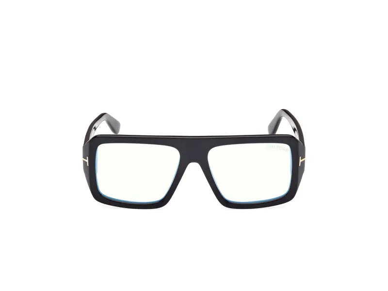 TOM FORD Uomo FT5903-B 1 Montature da vista Acetato Nero Squadrata Normale miniatura 2