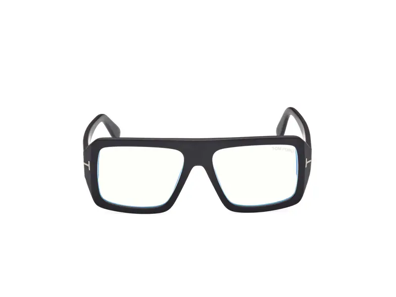TOM FORD Uomo FT5903-B 2 Montature da vista Acetato Nero Squadrata Normale miniatura 2