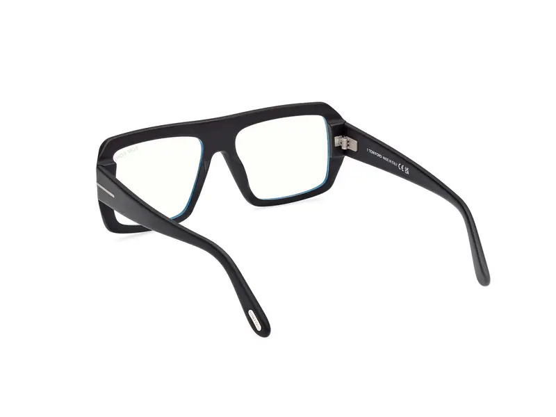 TOM FORD Uomo FT5903-B 2 Montature da vista Acetato Nero Squadrata Normale miniatura 3