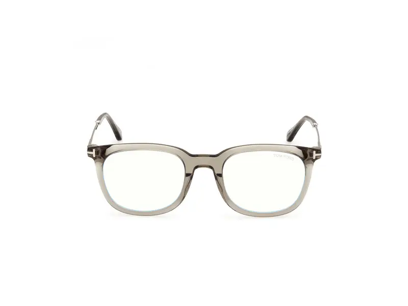 TOM FORD Uomo FT5904-B 96 Montature da vista Acetato Verde Squadrata Normale miniatura 2