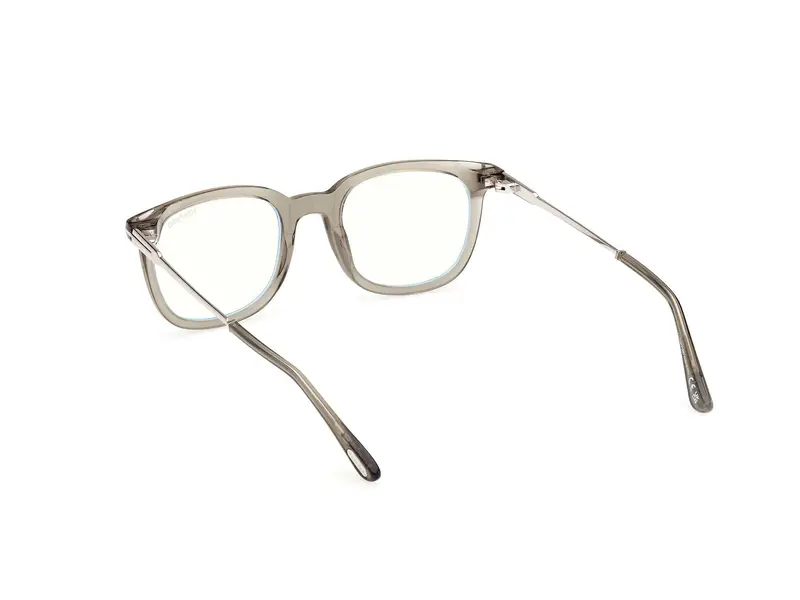 TOM FORD Uomo FT5904-B 96 Montature da vista Acetato Verde Squadrata Normale miniatura 3