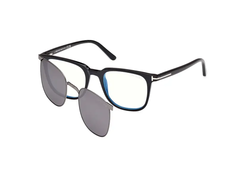 TOM FORD Uomo FT5916-B 1 Montature da vista Acetato Nero  Squadrata Normale