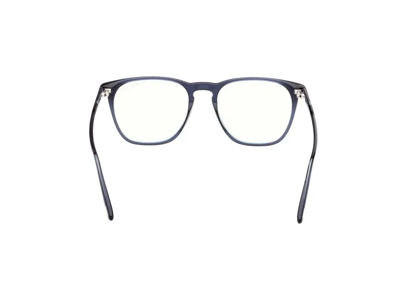 TOM FORD Uomo FT5937-B 90 Montature da vista Acetato Blu Rotonda Normale miniatura 3