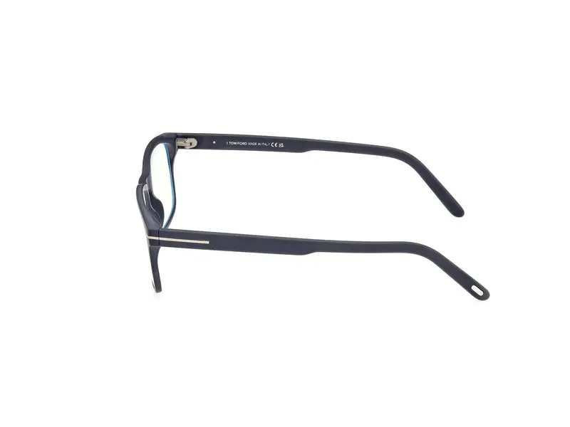 TOM FORD Uomo FT5938-B 91 Montature da vista Acetato Blu Squadrata Normale miniatura 2