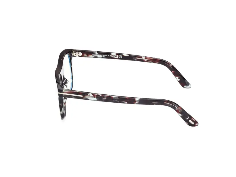 TOM FORD Uomo FT5939-B 55 Montature da vista Acetato Havana Squadrata Normale miniatura 2