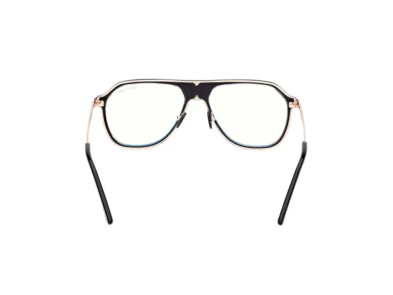 TOM FORD Uomo FT5943-B 3 Montature da vista Iniettato Nero Pilot Normale miniatura 3
