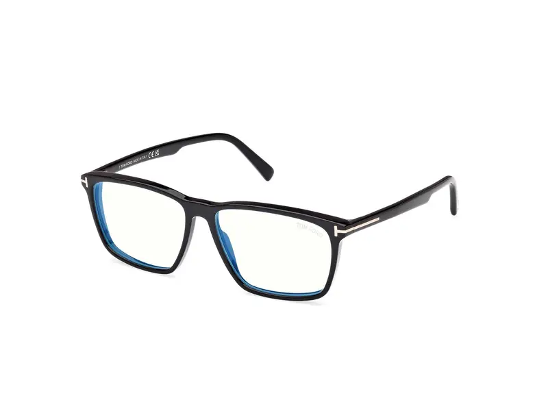 TOM FORD Uomo FT5959-B 1 Montature da vista Acetato Nero  Squadrata Normale