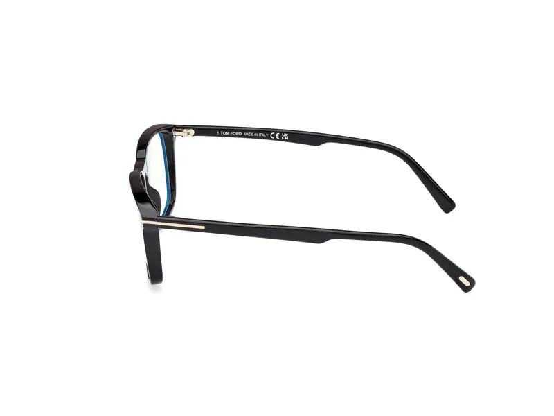 TOM FORD Uomo FT5959-B 1 Montature da vista Acetato Nero Squadrata Normale miniatura 2