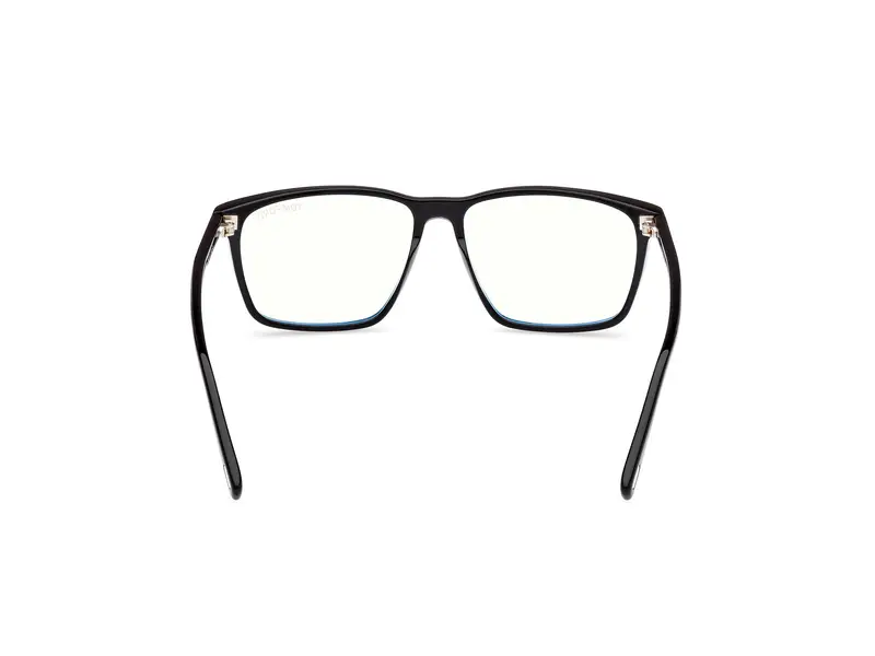 TOM FORD Uomo FT5959-B 1 Montature da vista Acetato Nero Squadrata Normale miniatura 3
