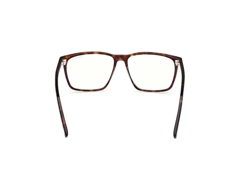 TOM FORD Uomo FT5959-B 52 Montature da vista Acetato Havana Squadrata Normale miniatura 3