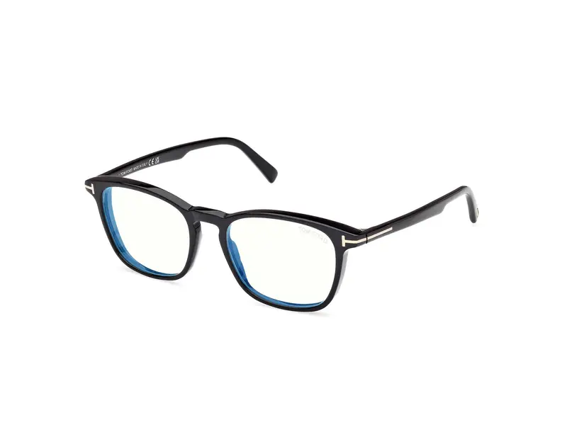 TOM FORD Uomo FT5960-B 1 Montature da vista Acetato Nero  Squadrata Normale