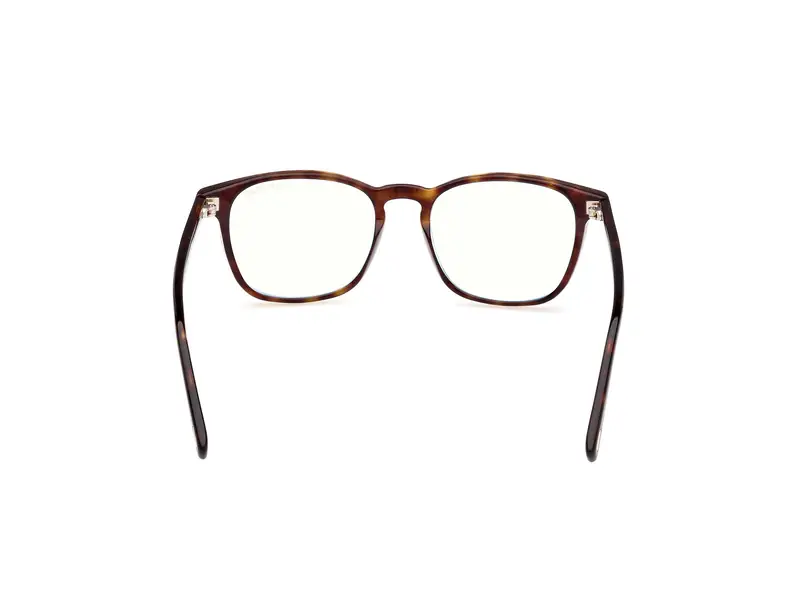 TOM FORD Uomo FT5960-B 52 Montature da vista Acetato Havana Squadrata Normale miniatura 3