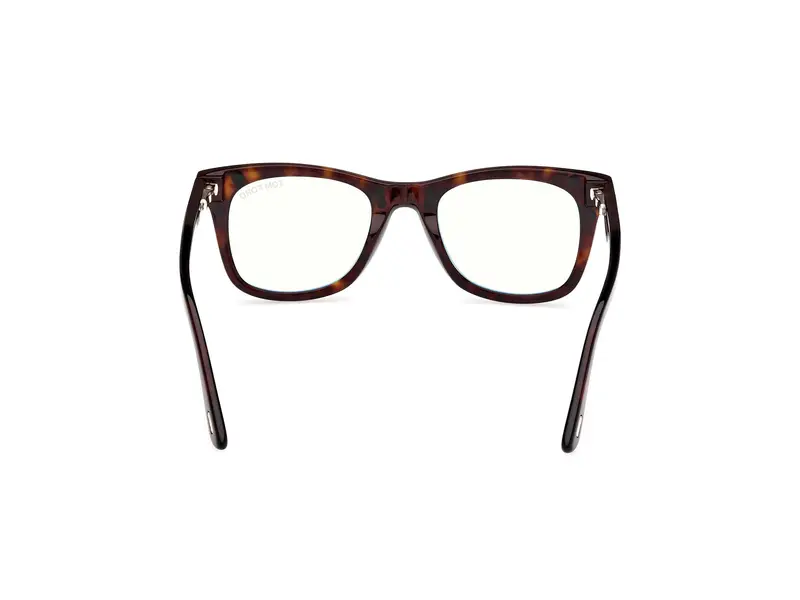 TOM FORD Uomo FT5970-B 52 Montature da vista Acetato Havana Squadrata Normale miniatura 3