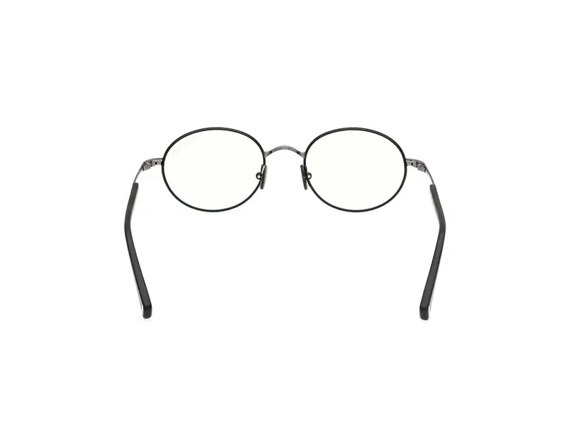 TOM FORD Uomo FT5973-B 20 Montature da vista Metallo Grigio Rotonda Normale miniatura 3