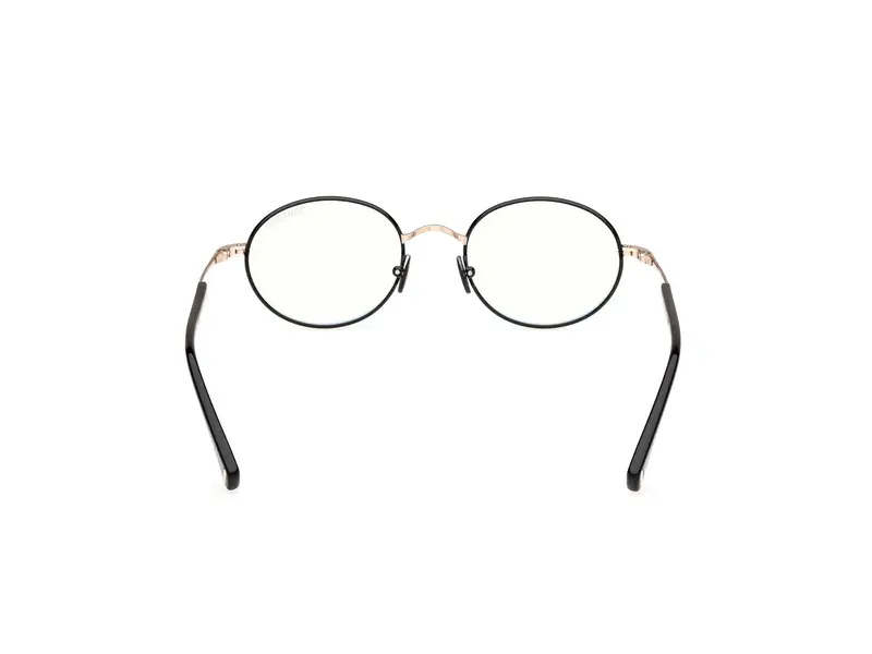 TOM FORD Uomo FT5973-B 5 Montature da vista Metallo Nero Rotonda Normale miniatura 3