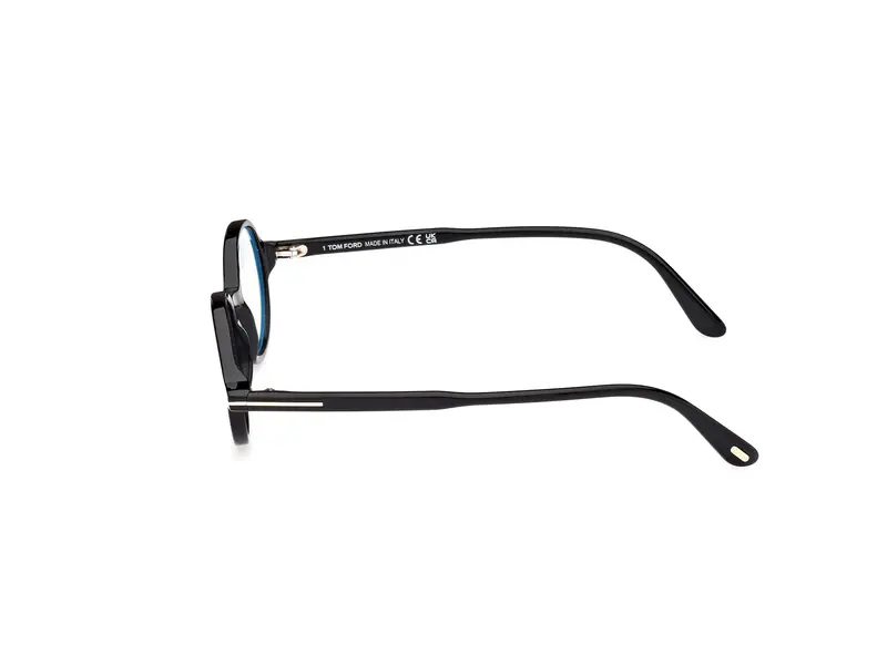 TOM FORD Uomo FT5975-B 1 Montature da vista Acetato Nero Rotonda Normale miniatura 2