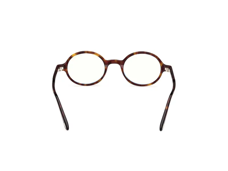 TOM FORD Uomo FT5975-B 52 Montature da vista Acetato Havana Rotonda Normale miniatura 3