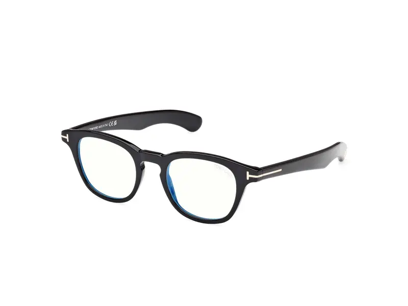 TOM FORD Uomo FT5976-B 1 Montature da vista Acetato Nero  Rotonda Normale
