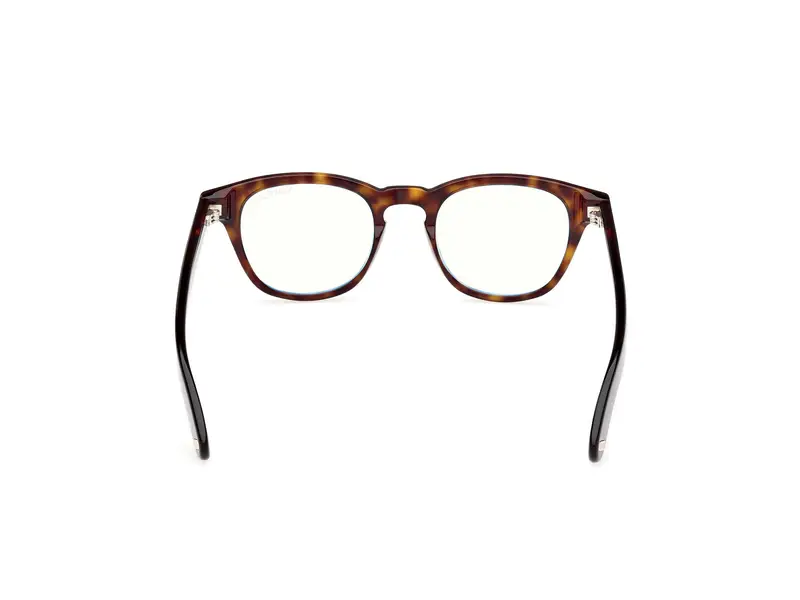 TOM FORD Uomo FT5976-B 52 Montature da vista Acetato Havana Rotonda Normale miniatura 3