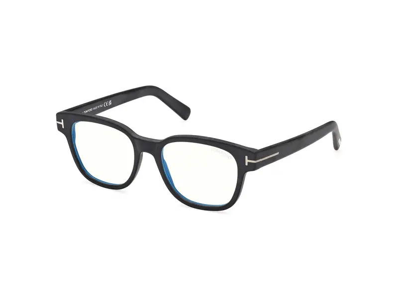Uomo FT5977-B 2 Montature da vista Acetato Nero Squadrata Normale