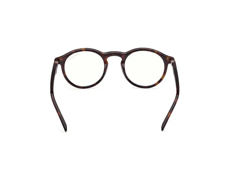 TOM FORD Uomo FT5979-B 52 Montature da vista Acetato Havana Rotonda Normale miniatura 3