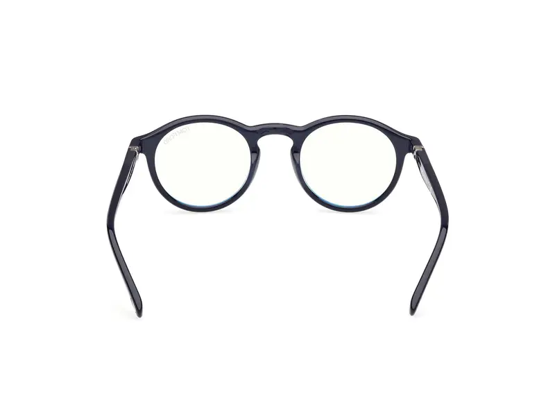 TOM FORD Uomo FT5979-B 90 Montature da vista Acetato Blu Rotonda Normale miniatura 3