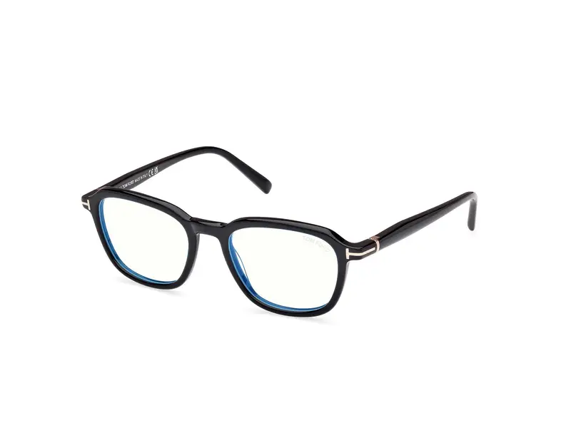 TOM FORD Uomo FT5980-B 1 Montature da vista Acetato Nero  Squadrata Normale