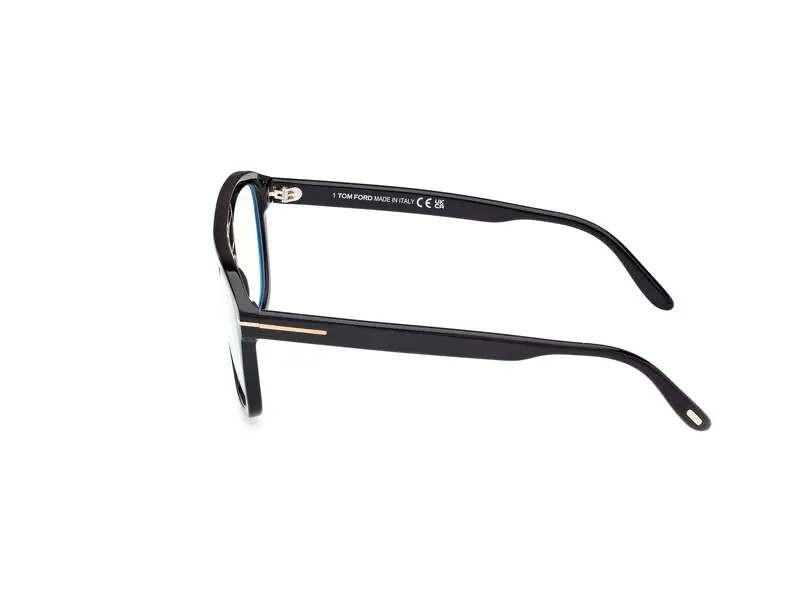 TOM FORD Uomo FT6024-B 1 Montature da vista Acetato Nero Squadrata Normale miniatura 2