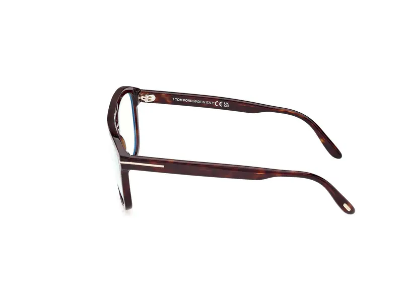 TOM FORD Uomo FT6024-B 52 Montature da vista Acetato Havana Squadrata Normale miniatura 2