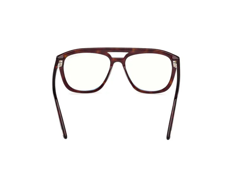 TOM FORD Uomo FT6024-B 52 Montature da vista Acetato Havana Squadrata Normale miniatura 3