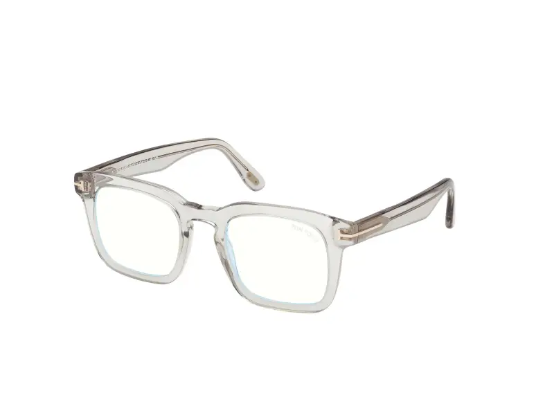 Uomo FT6025-B 020 Montature da vista Acetato Grigio Squadrata Normale