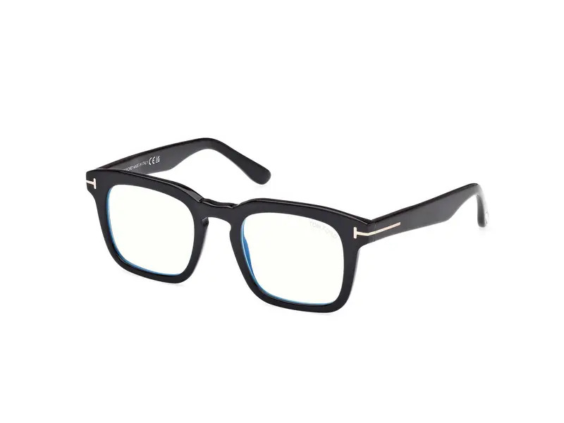 TOM FORD Uomo FT6025-B 1 Montature da vista Acetato Nero  Squadrata Normale