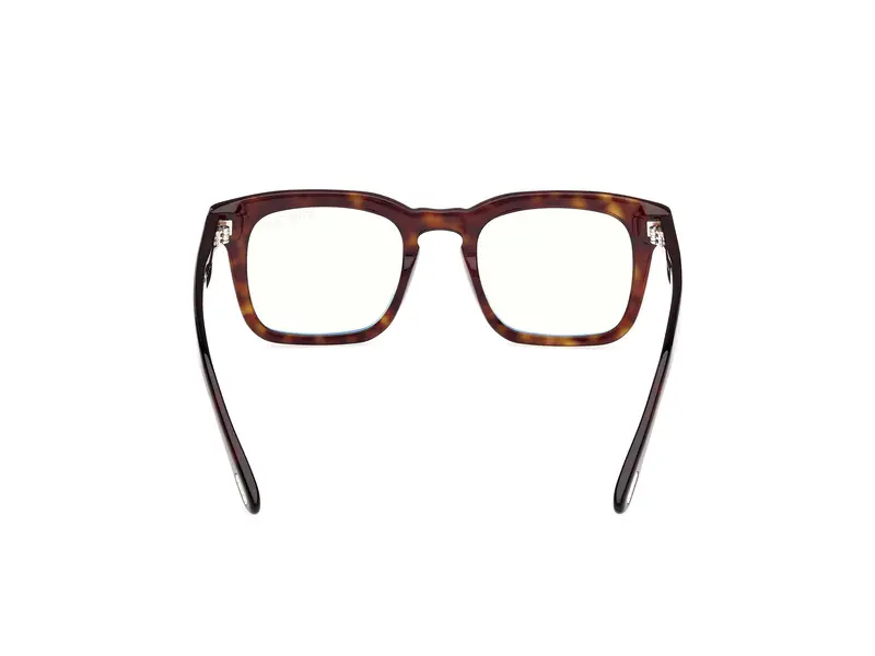 TOM FORD Uomo FT6025-B 52 Montature da vista Acetato Havana Squadrata Normale miniatura 3