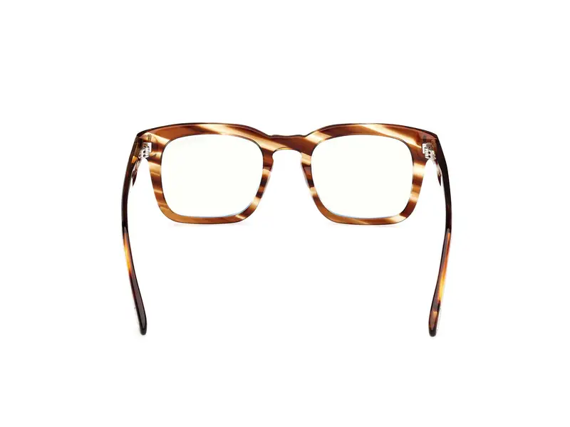 TOM FORD Uomo FT6025-B 53 Montature da vista Acetato Havana Squadrata Normale miniatura 3
