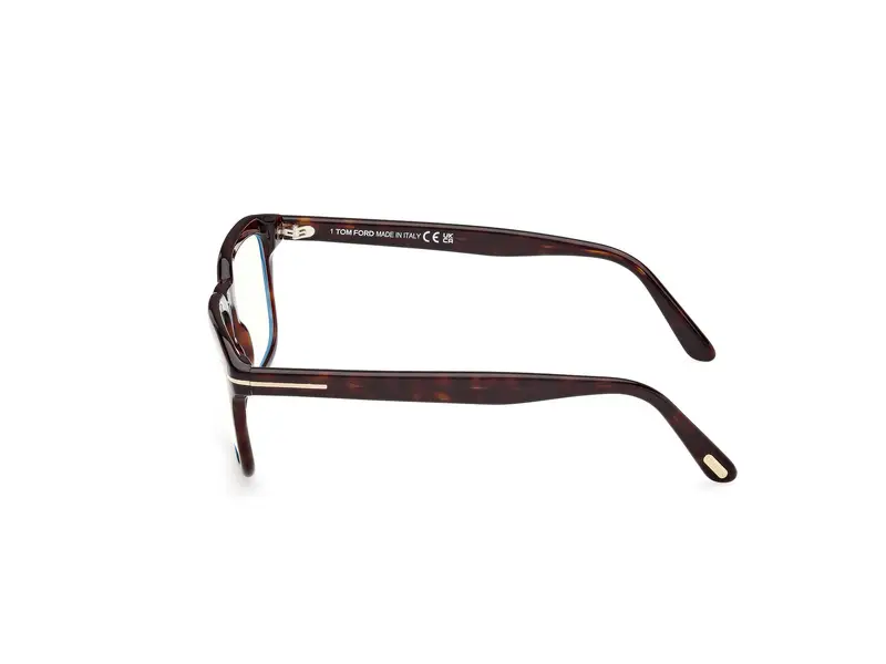 TOM FORD Uomo FT6032-B 52 Montature da vista Acetato Havana Squadrata Normale miniatura 2