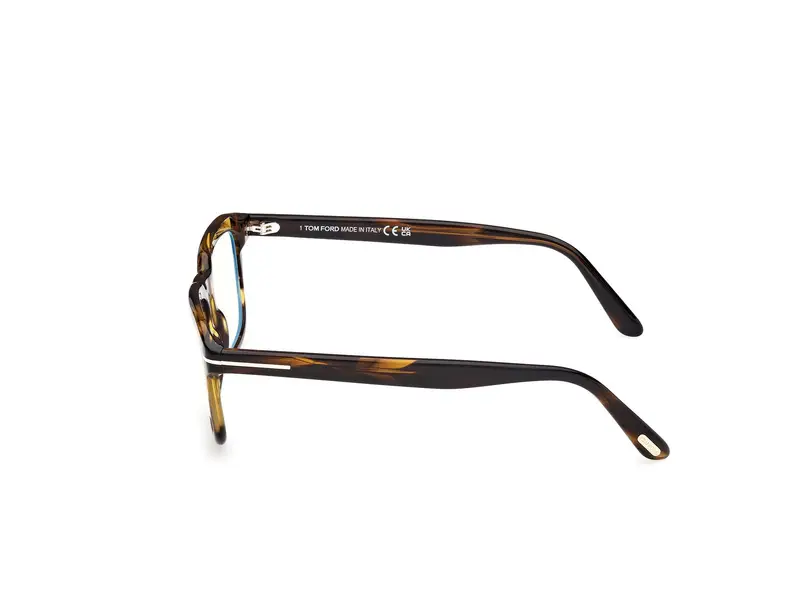 TOM FORD Uomo FT6032-B 56 Montature da vista Acetato Havana Squadrata Normale miniatura 2